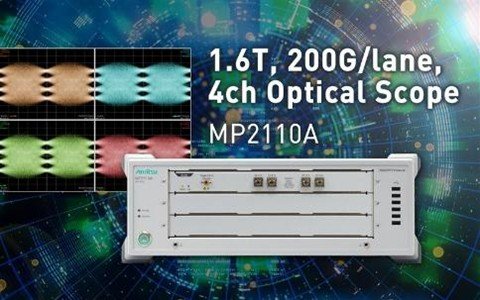 Anritsu Introduces 60 GHz Optical Sampling Oscilloscope for High-Accuracy Measurement of Standard-Compliant Optical Parameters in 200G/Lane 1.6T Transmission