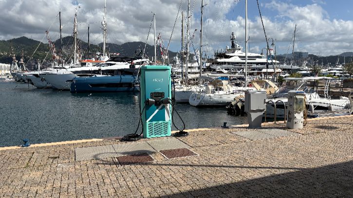 Electrification along Ligurian Coast advances with new marine fast charger at Marina Genova Electrification along Ligurian Coast advances with new marine fast charger at Marina Genova