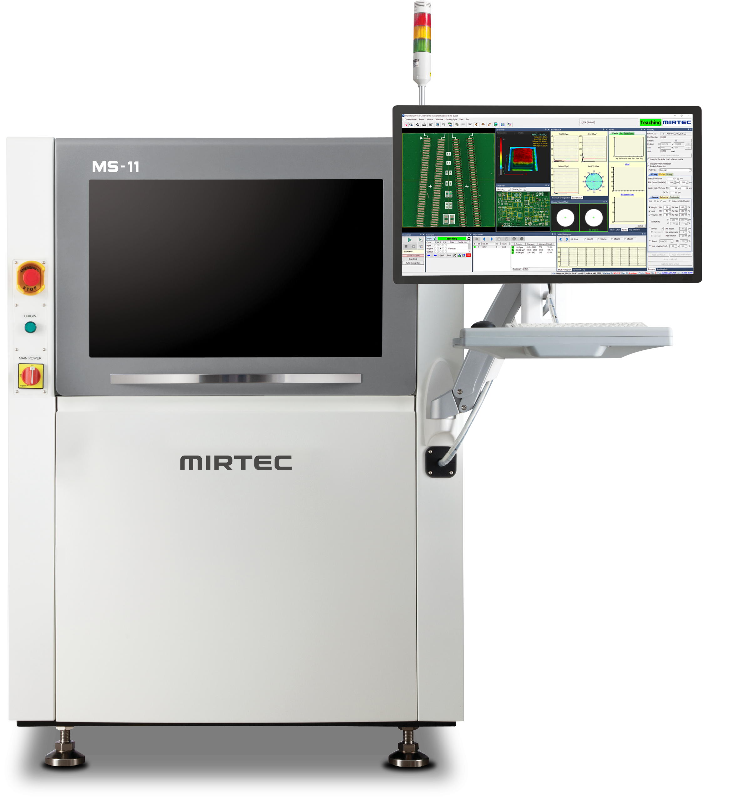 MIRTEC to Demonstrate the Latest Award-Winning 3D AOI and SPI Systems at SMTAI 2025
