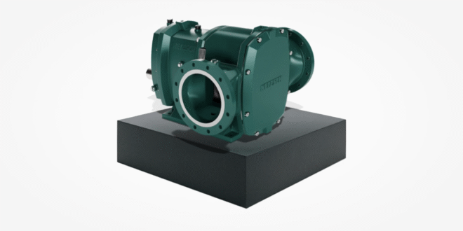 Rotary lobe pump for maximum flow and application flexibility 