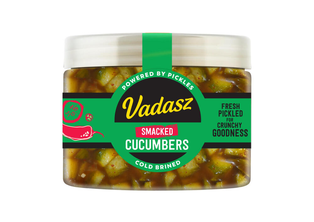 Vadasz spices up chilled pickles with new Smacked Cucumbers