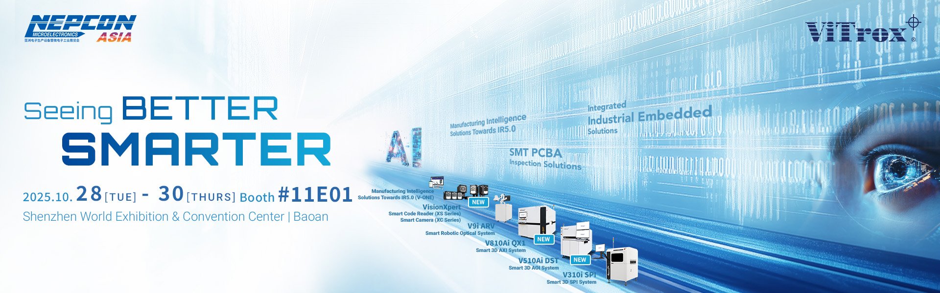 ViTrox Presents Advanced Inspection and Smart Manufacturing Solutions at NEPCON Asia 2025