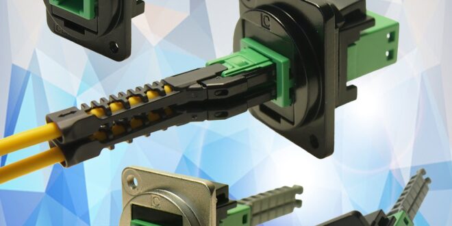 VSFF multi-fibre optical connector