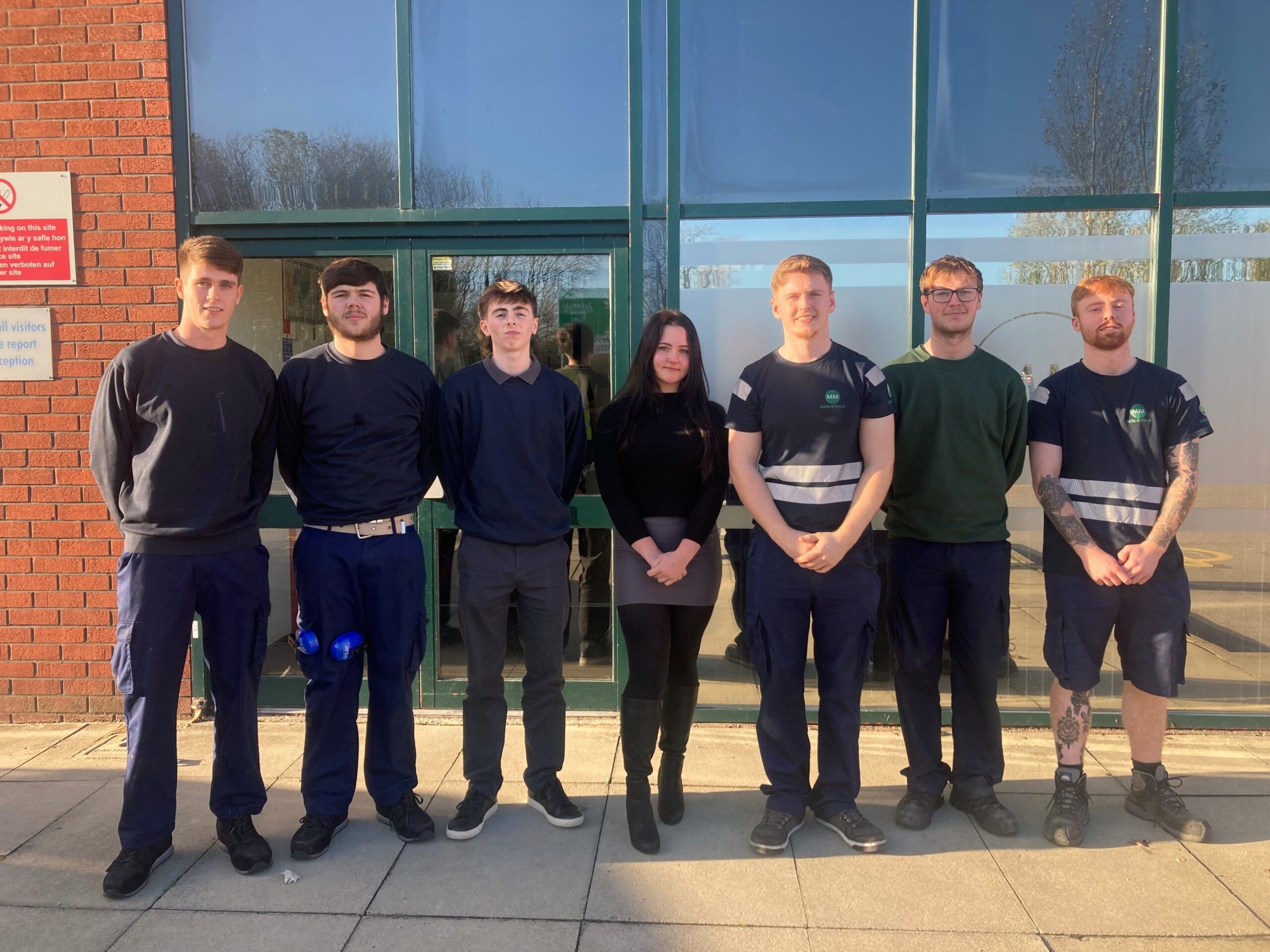Fresh team of apprentices make their mark at MM Packaging Deeside