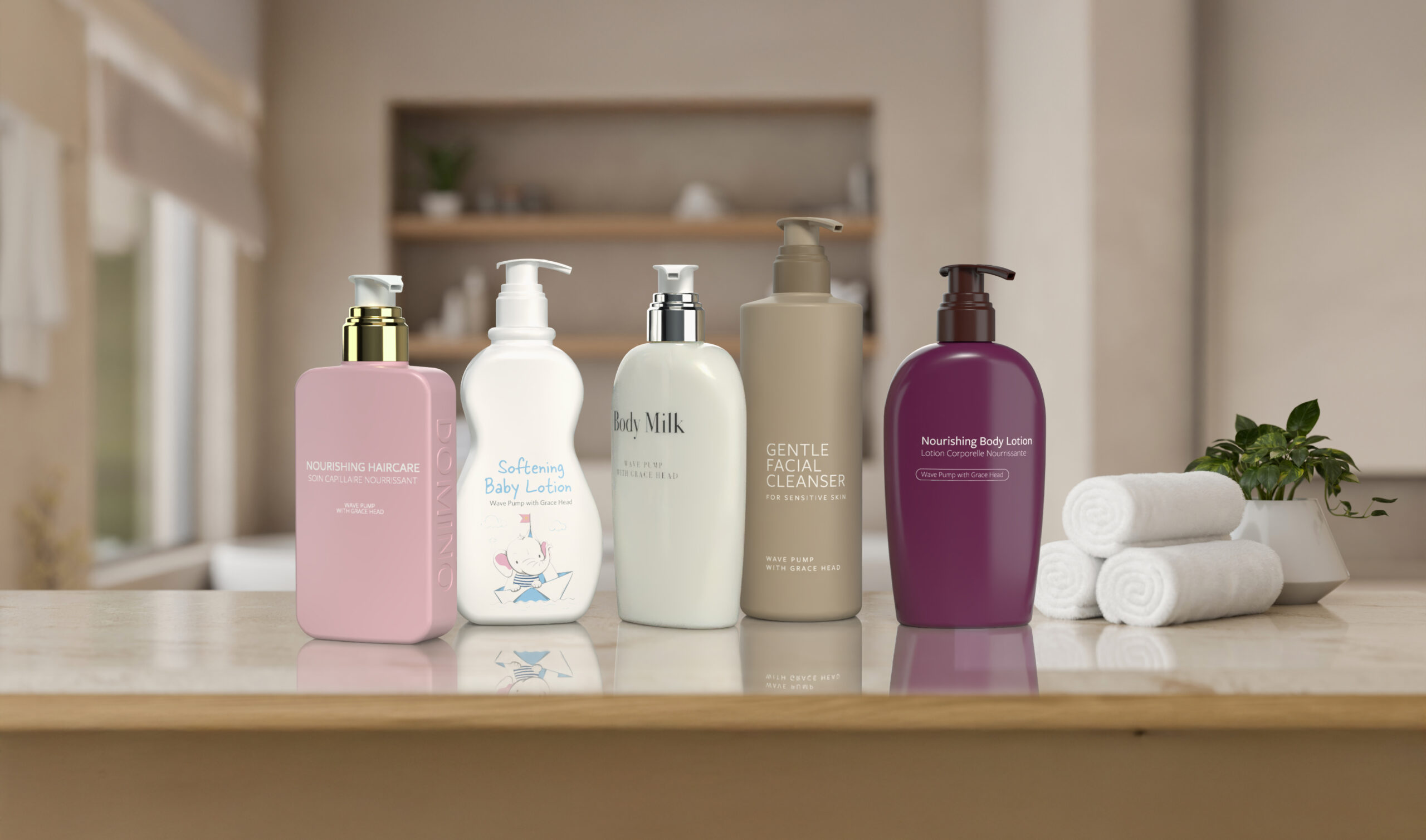 Grace head combines aesthetics and circularity