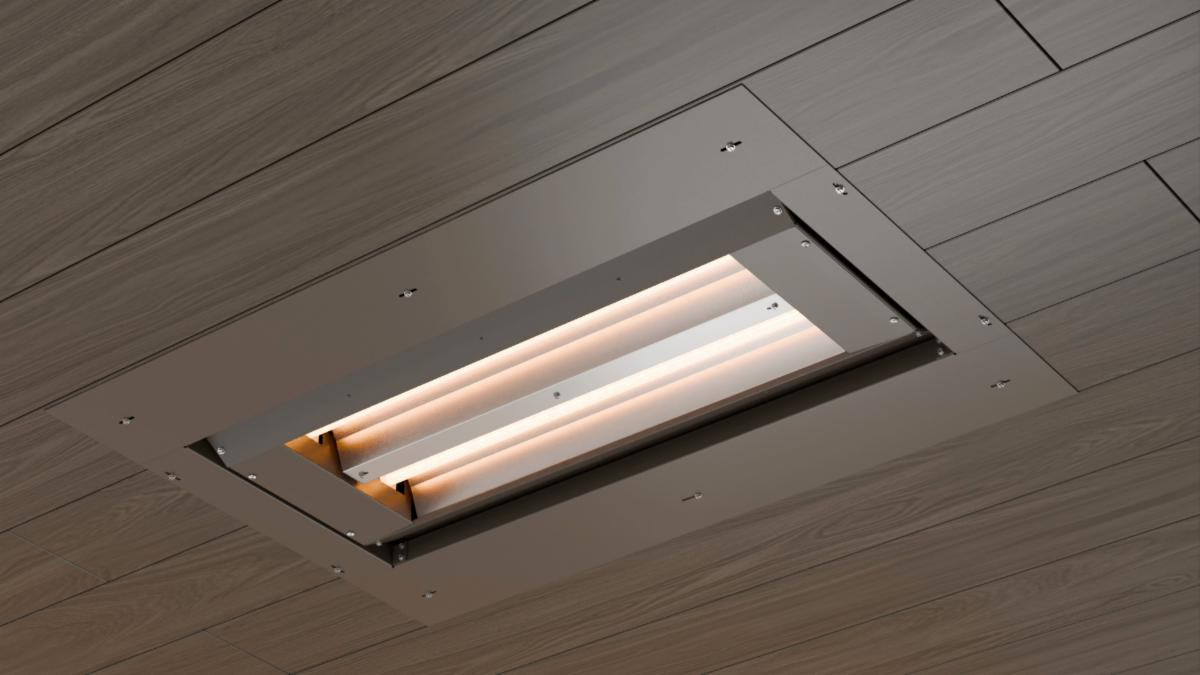 Marley adds recessed trim for heaters