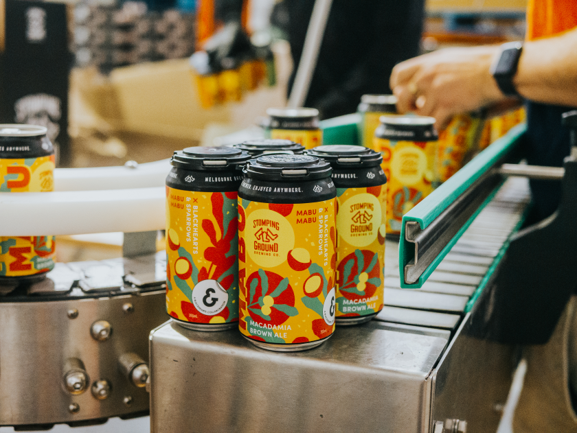 Prism backs recycled plastic multipack handles