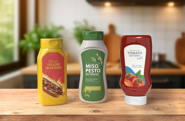 Amcor launches lighter flip-top sauce closure