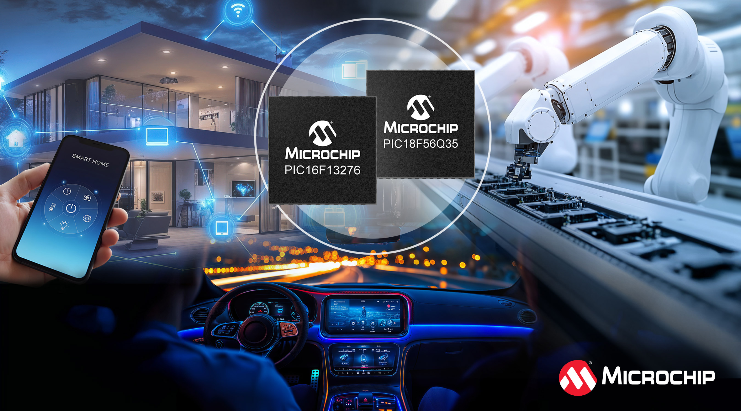 Microchip adds CLB logic to PIC MCUs