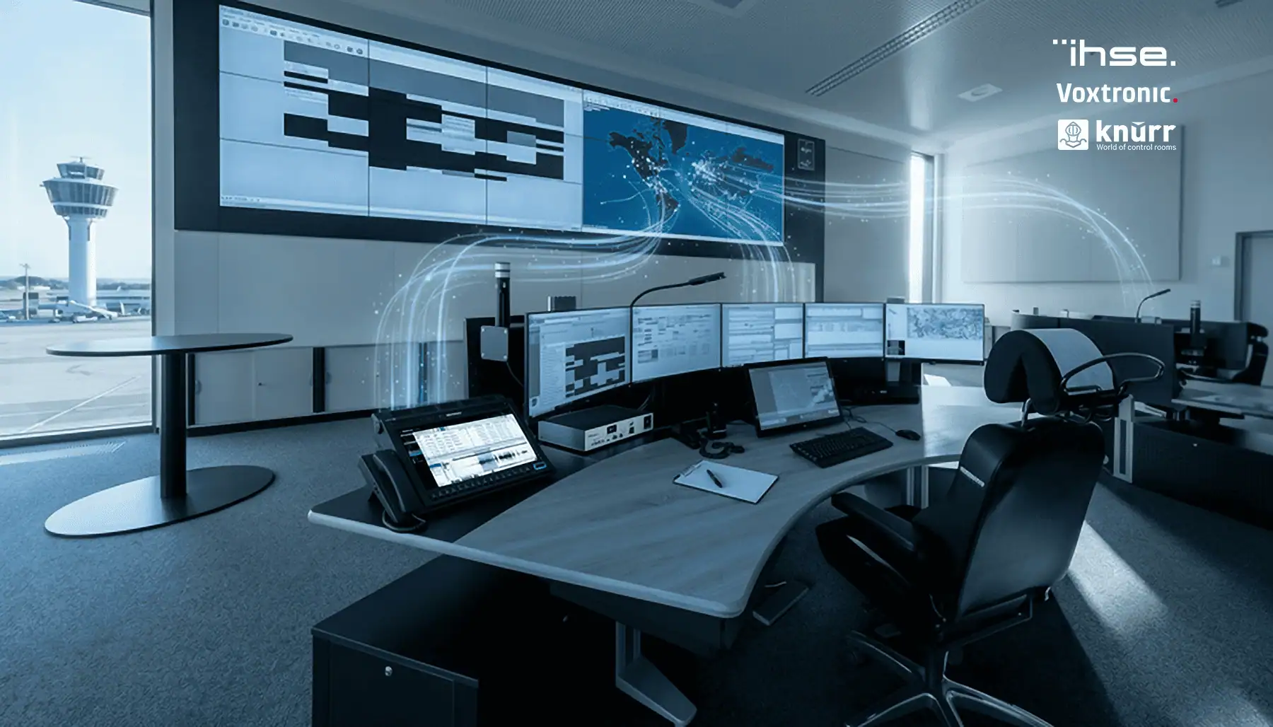 Partners integrate aviation control room systems