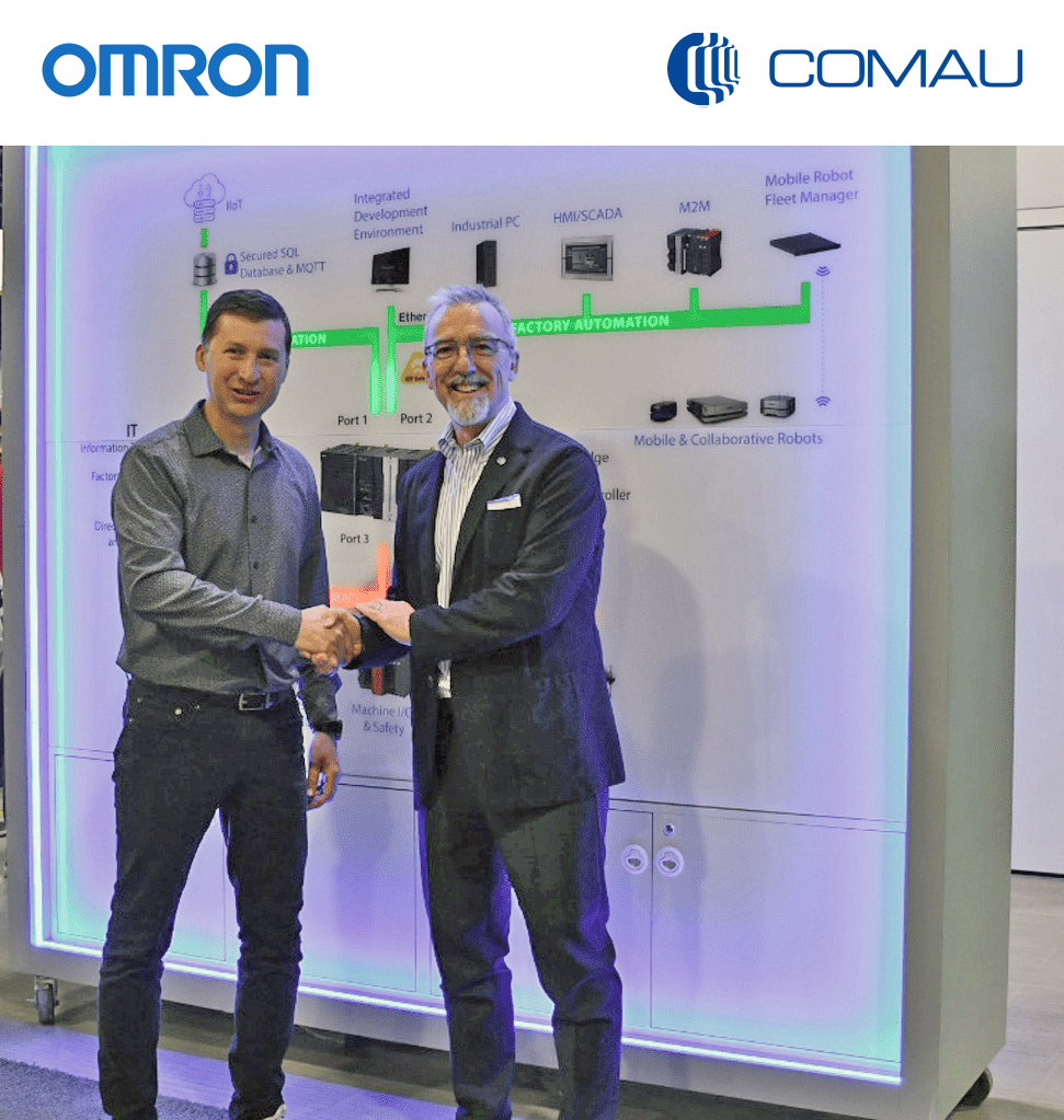 Comau and Omron target flexible automation