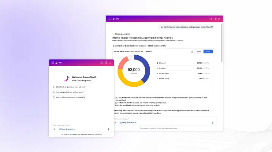 JAGGAER launches AI procurement assistant