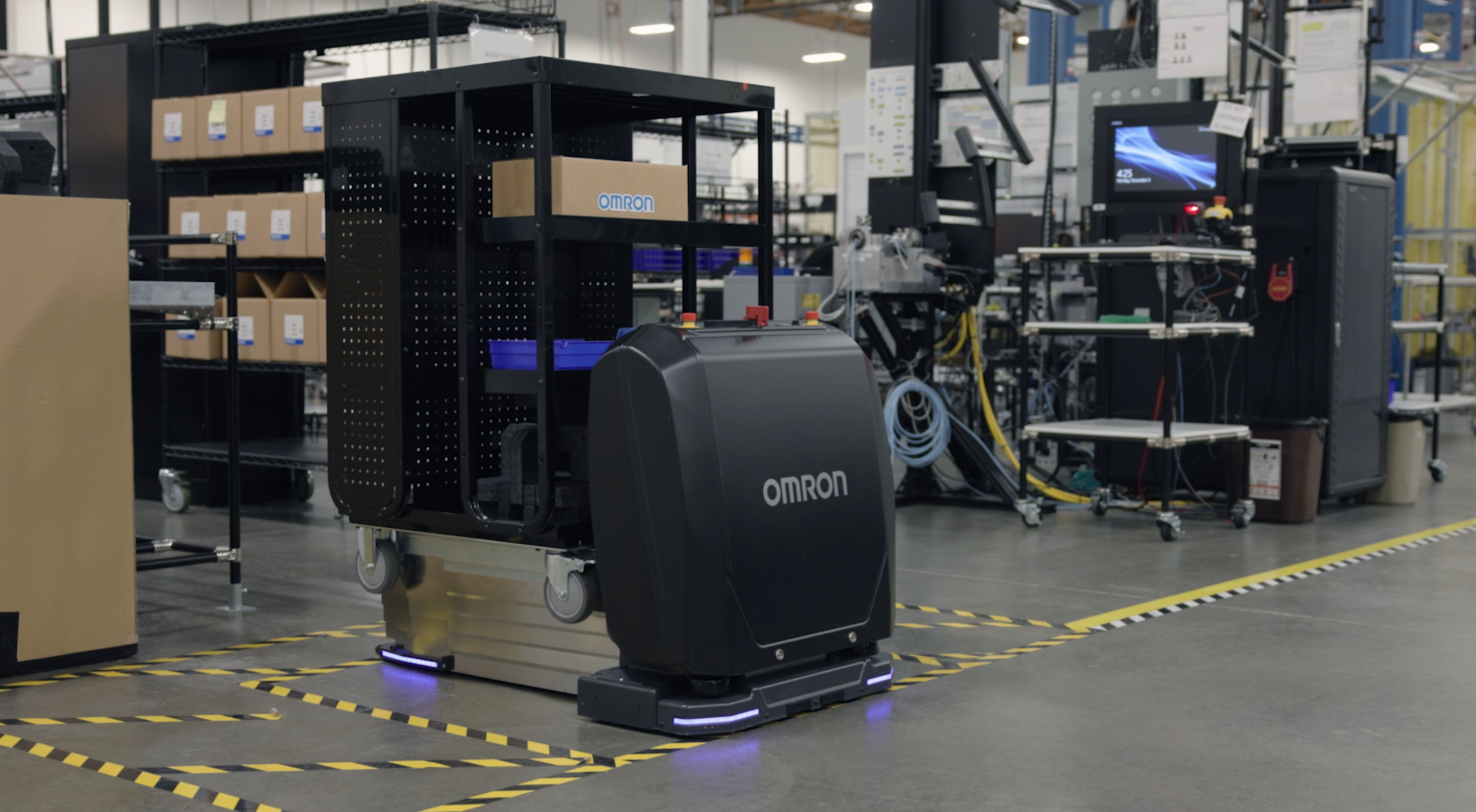 OMRON expands OL-450S mast options for AMRs