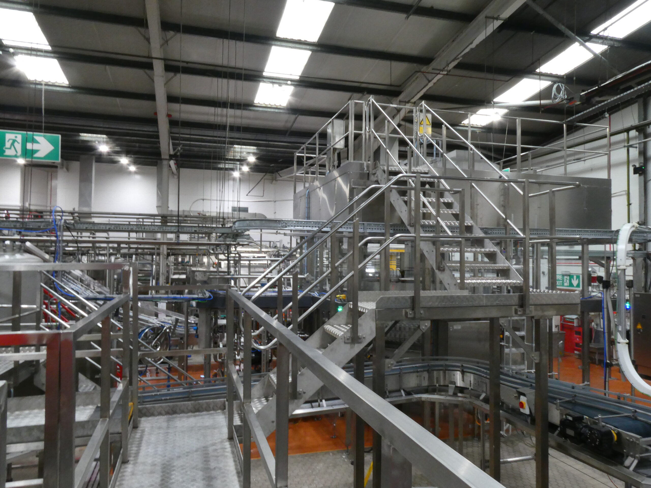 Tadweld upgrades Refresco access steelwork systems