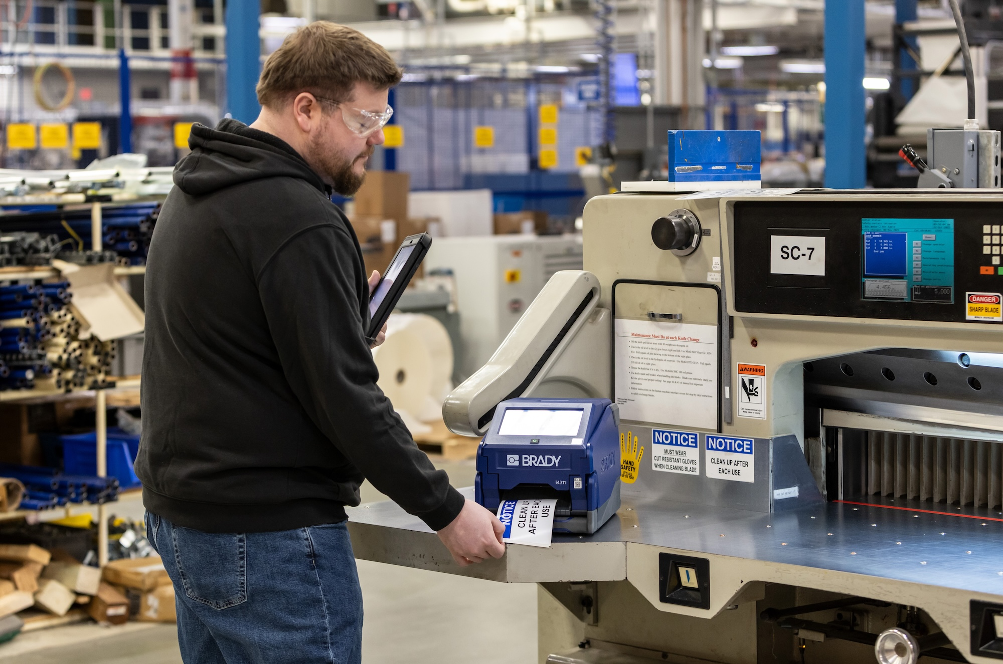 Brady launches portable industrial label printer