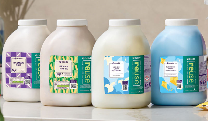 Amcor containers support Ocado refill project