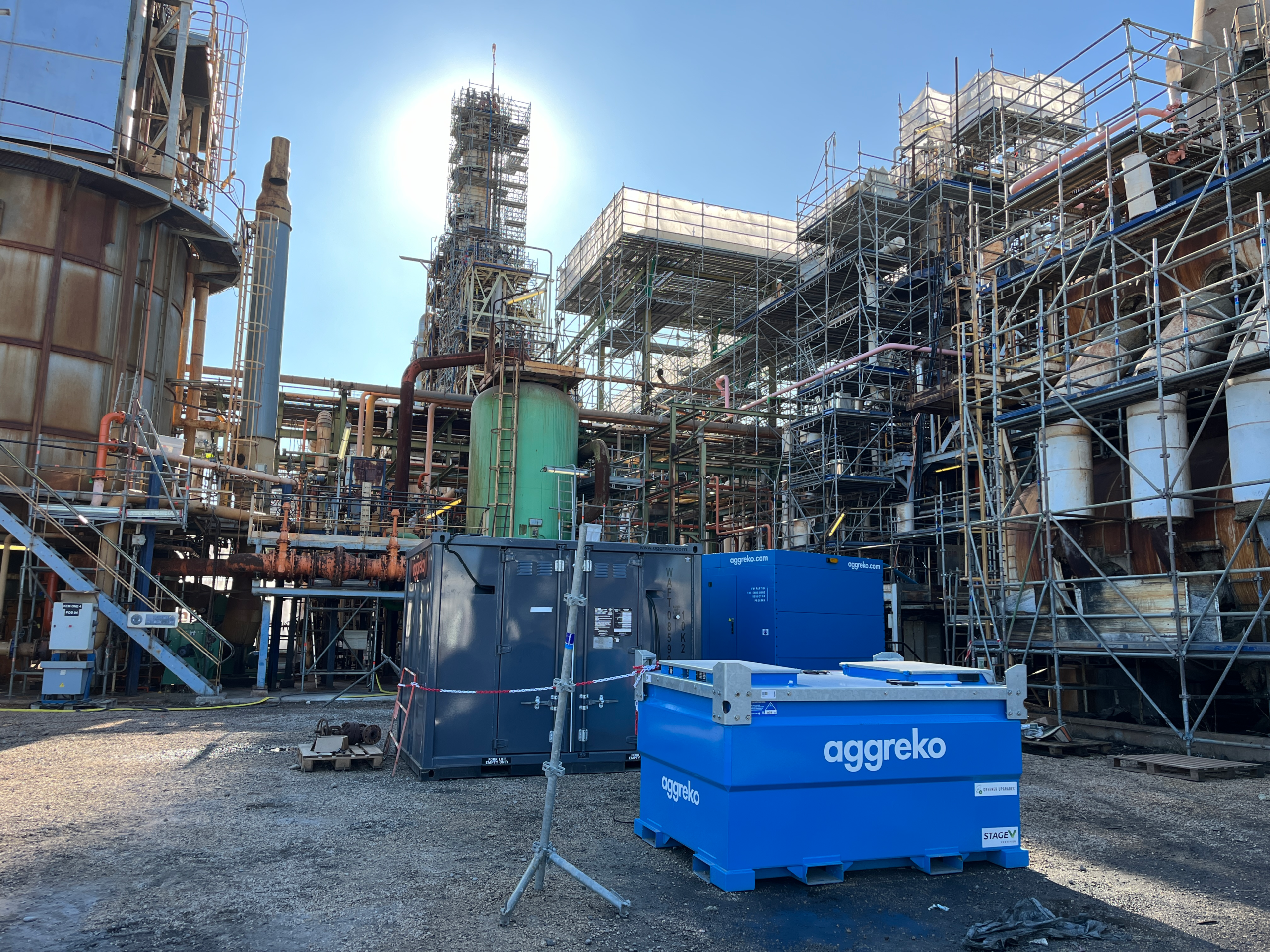 Aggreko package restarts KEM ONE plant