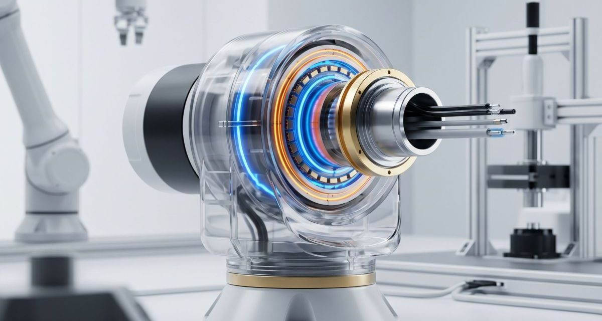RLS encoder reduces robotic joint complexity RLS encoder reduces robotic joint complexity