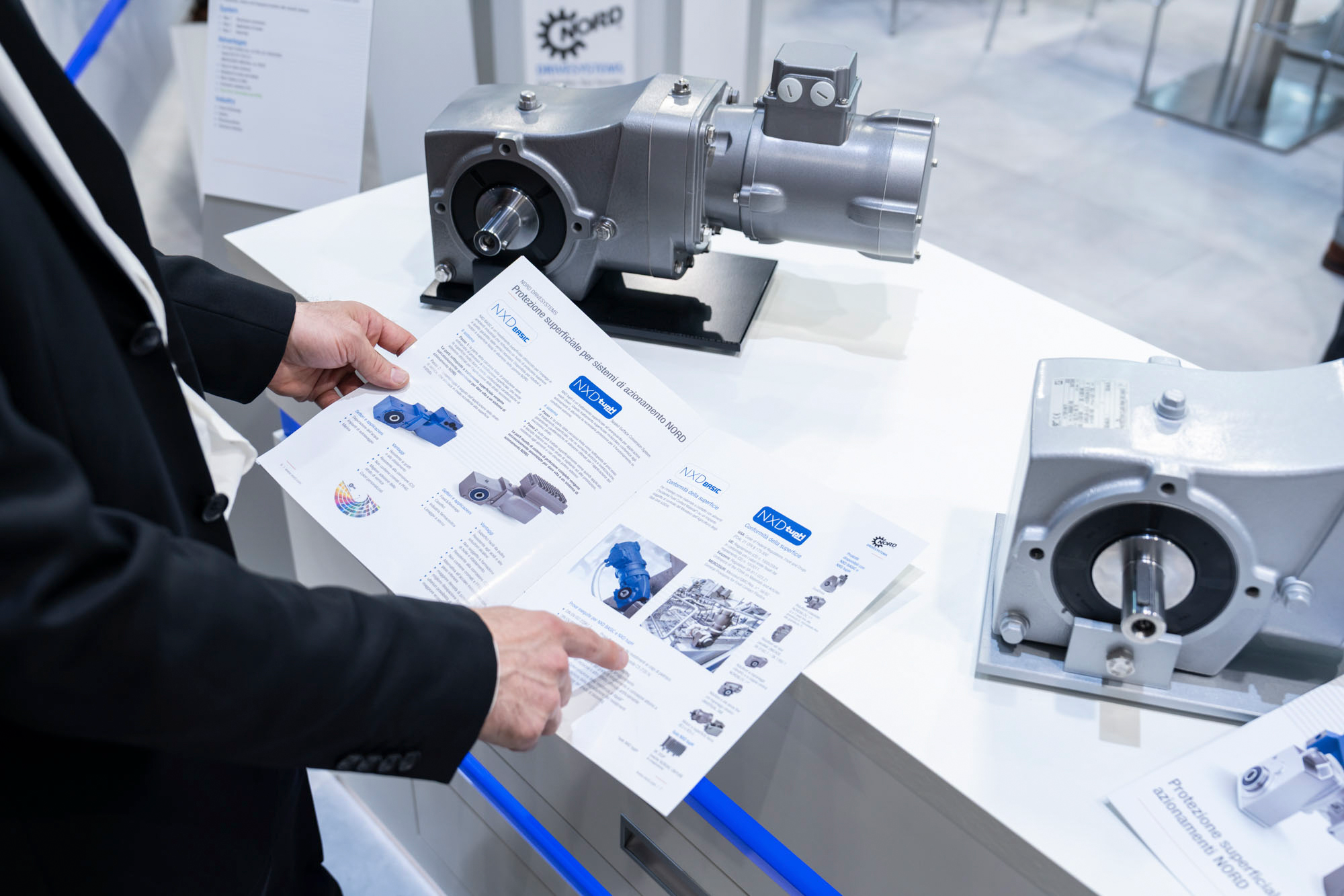 NORD presents connected drives at SPS Italia