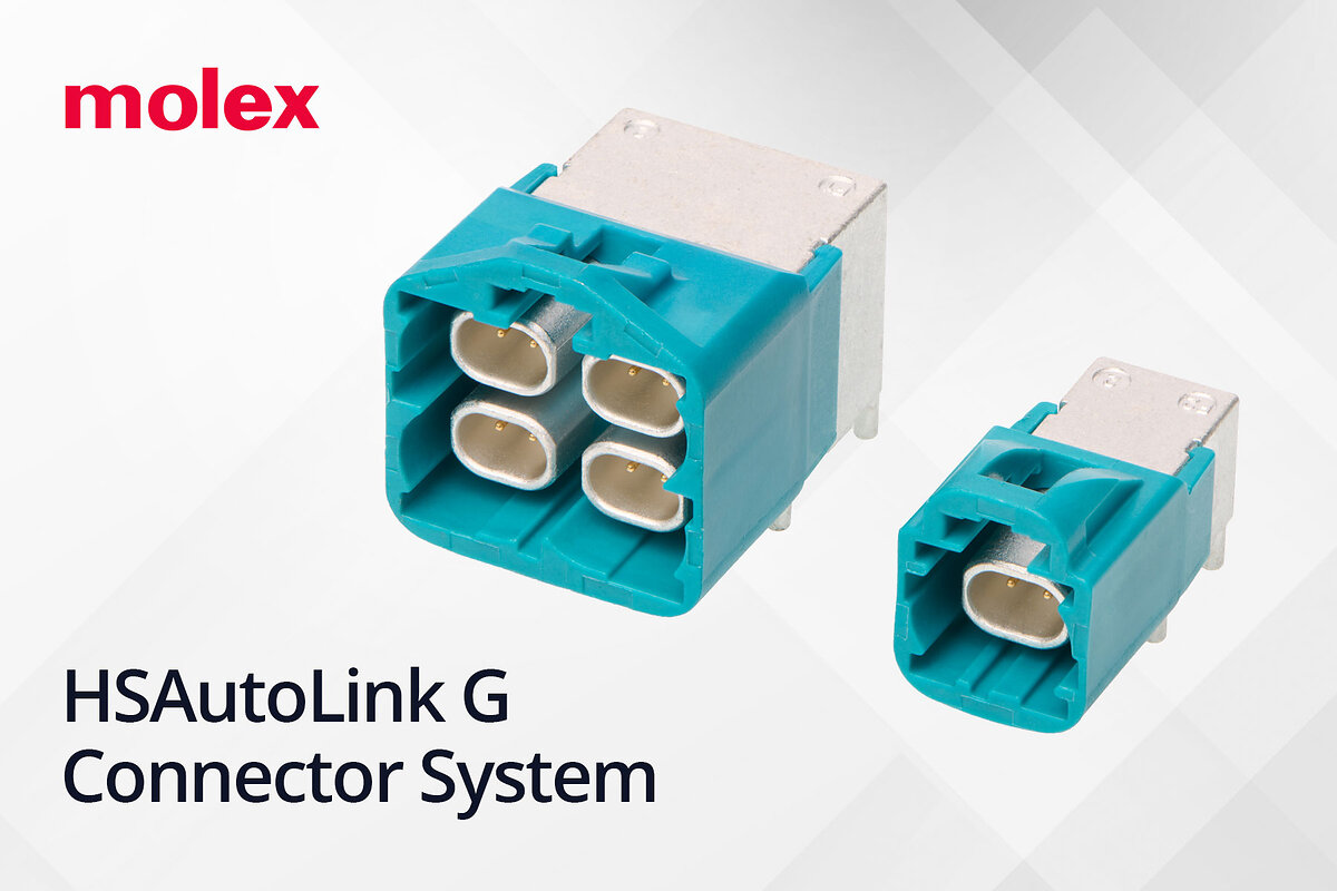 Molex launches 25Gbps automotive Ethernet connector Molex launches 25Gbps automotive Ethernet connector