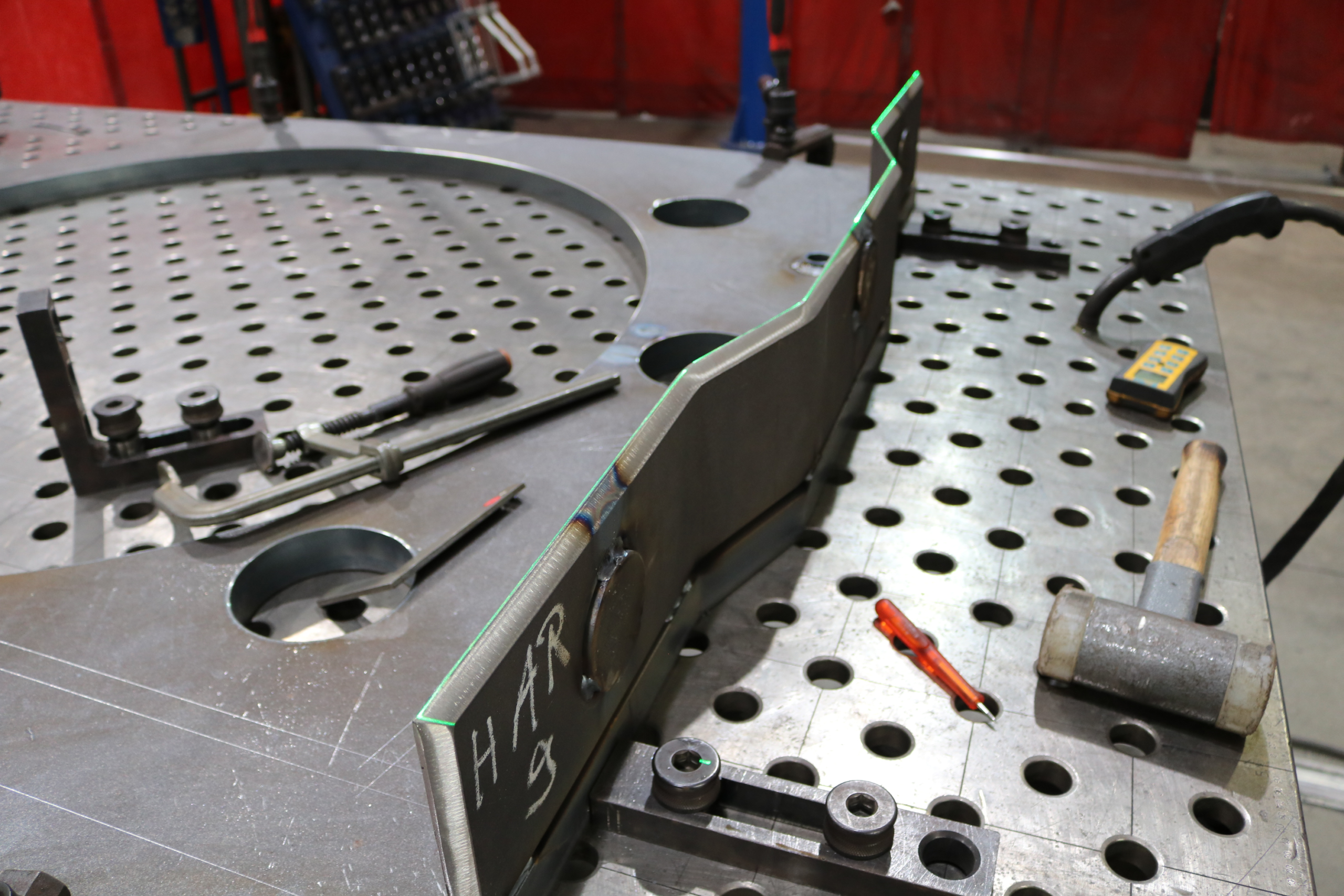 SL Laser targets metalworking setup errors