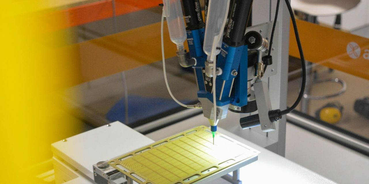 Intertronics brings dispensing robots to MTC