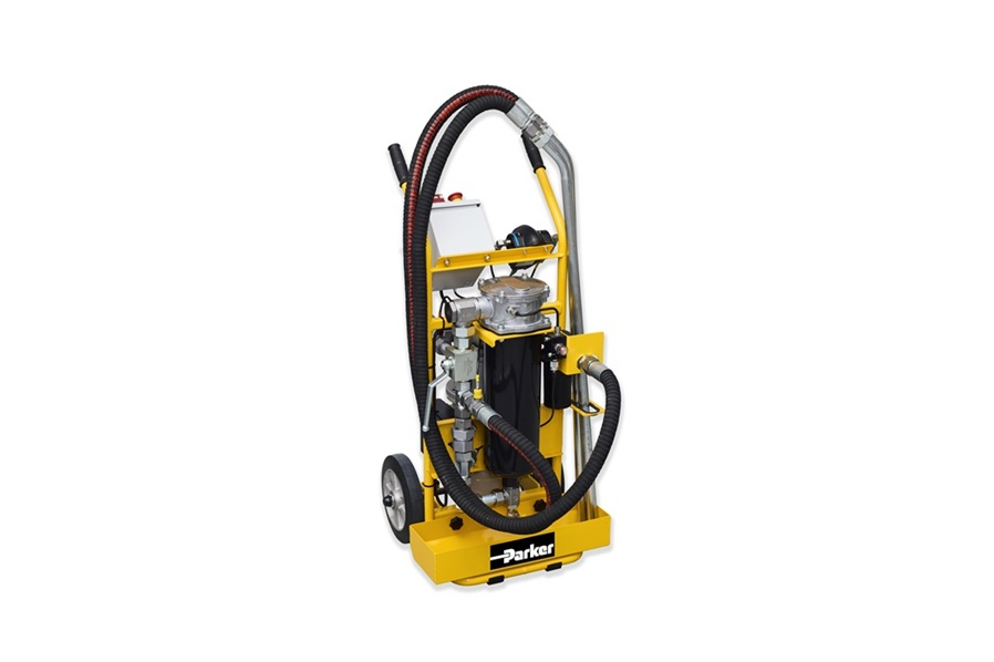 Parker launches hydraulic filtration trolley Parker launches hydraulic filtration trolley