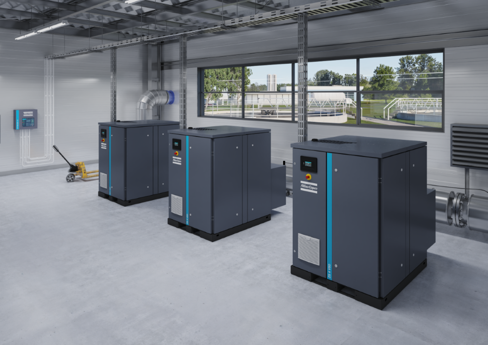 Atlas Copco launches ZS 4 blowers Atlas Copco launches ZS 4 blowers
