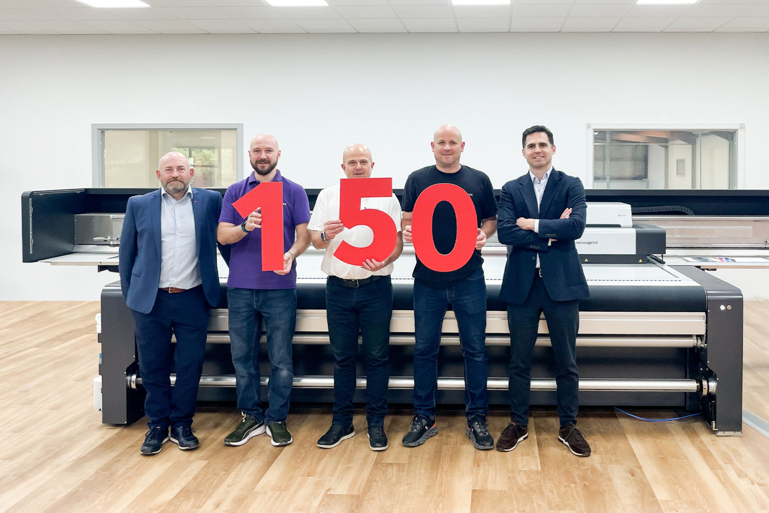 swissQprint reaches 150 installations in the UK