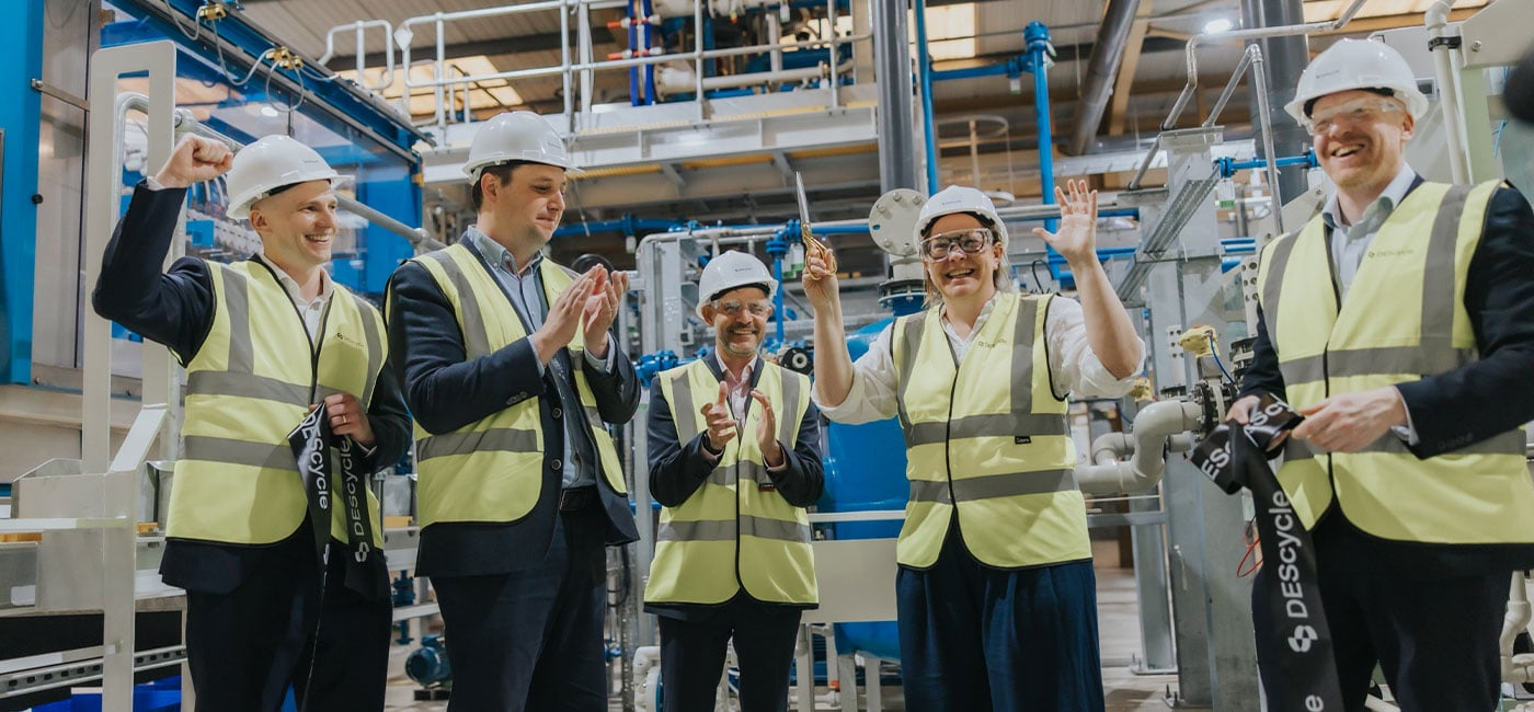 DEScycle opens Teesside critical metals plant