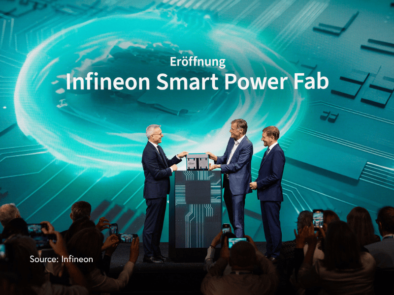 Infineon opens Dresden power fab