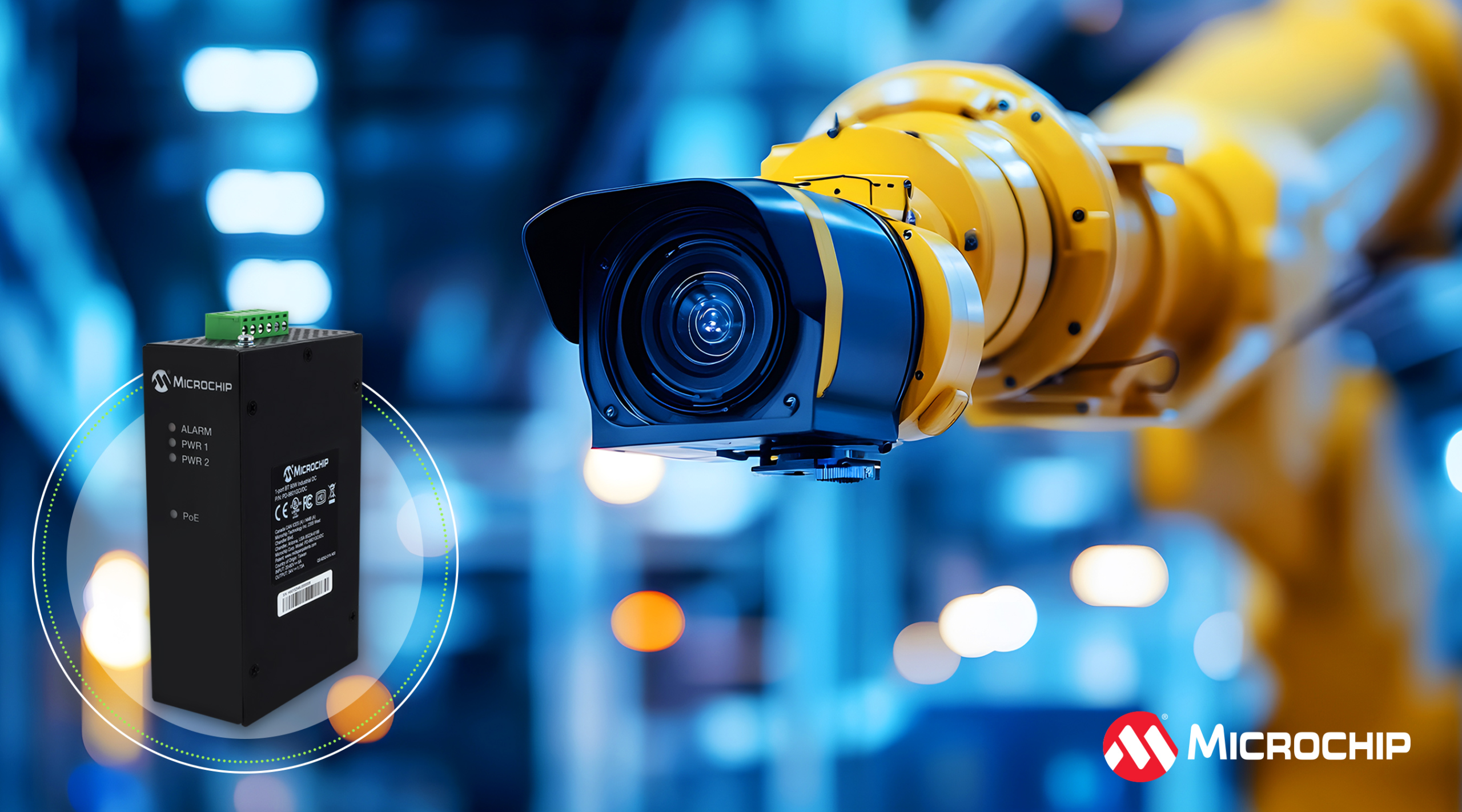 Microchip launches 90W industrial PoE midspan