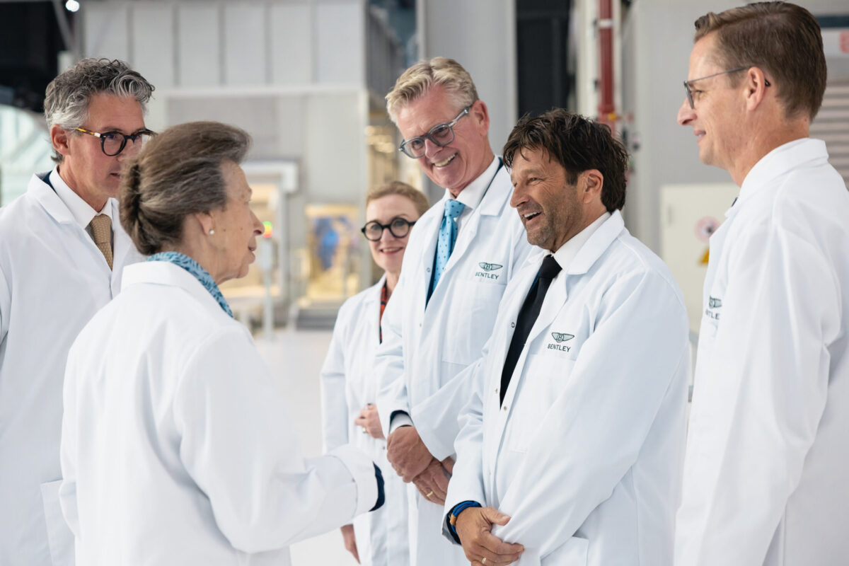 Bentley formally opens automated Crewe paint shop