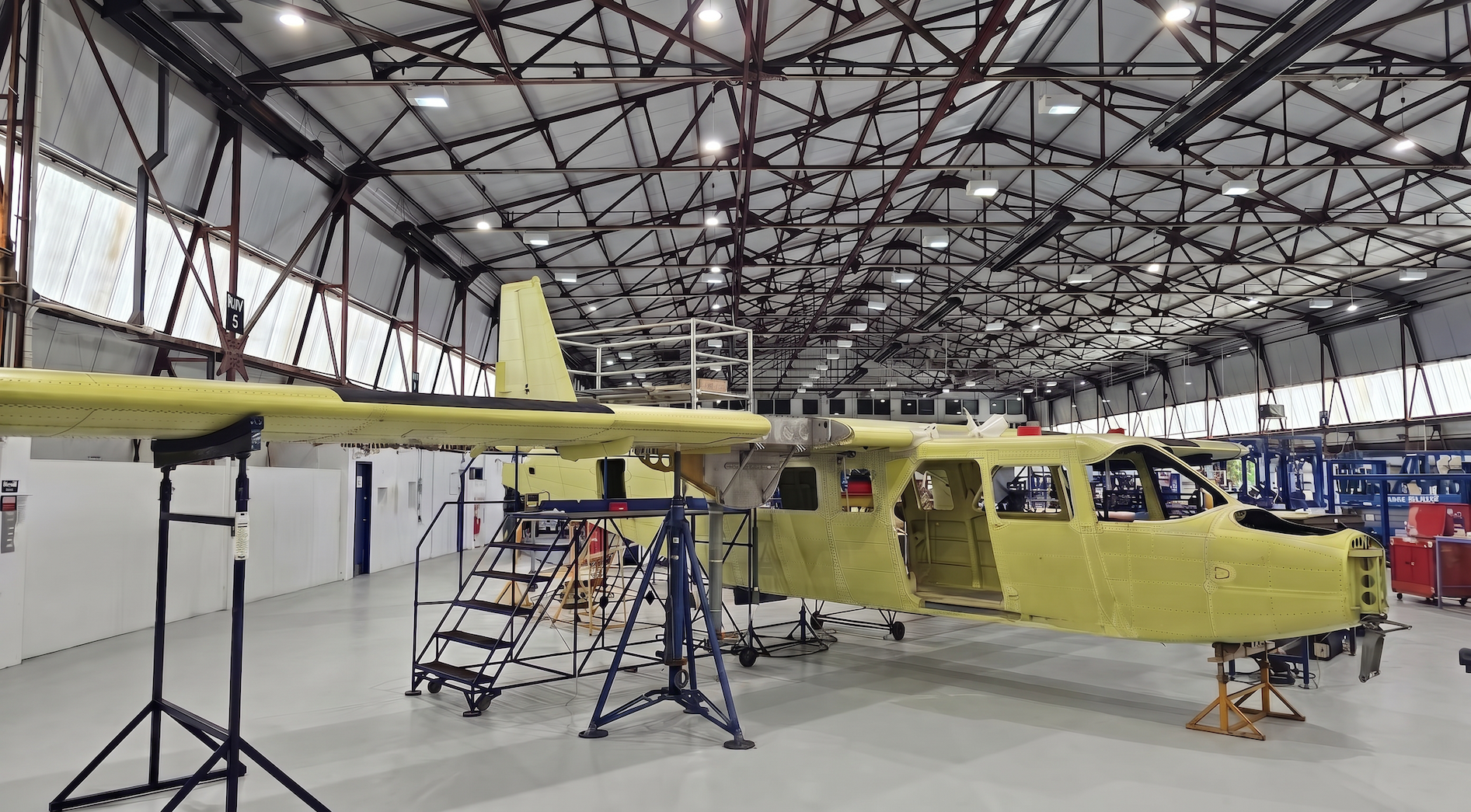 Reshored Islander enters ground testing at Bembridge