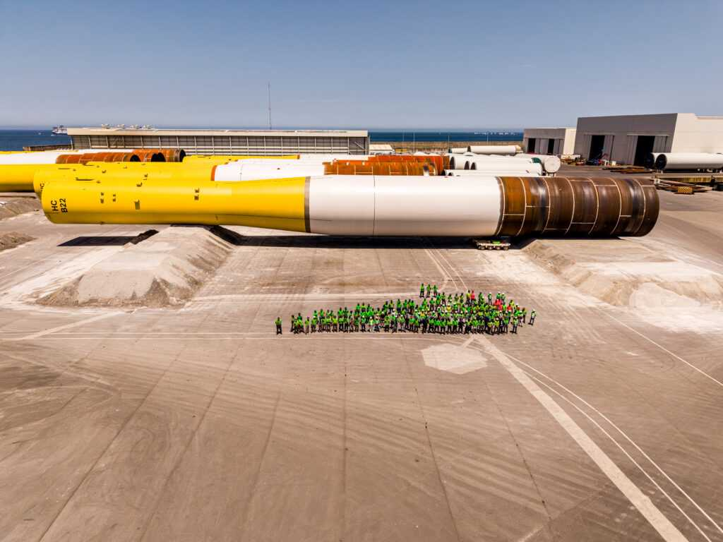 Haizea delivers record Hornsea 3 monopiles