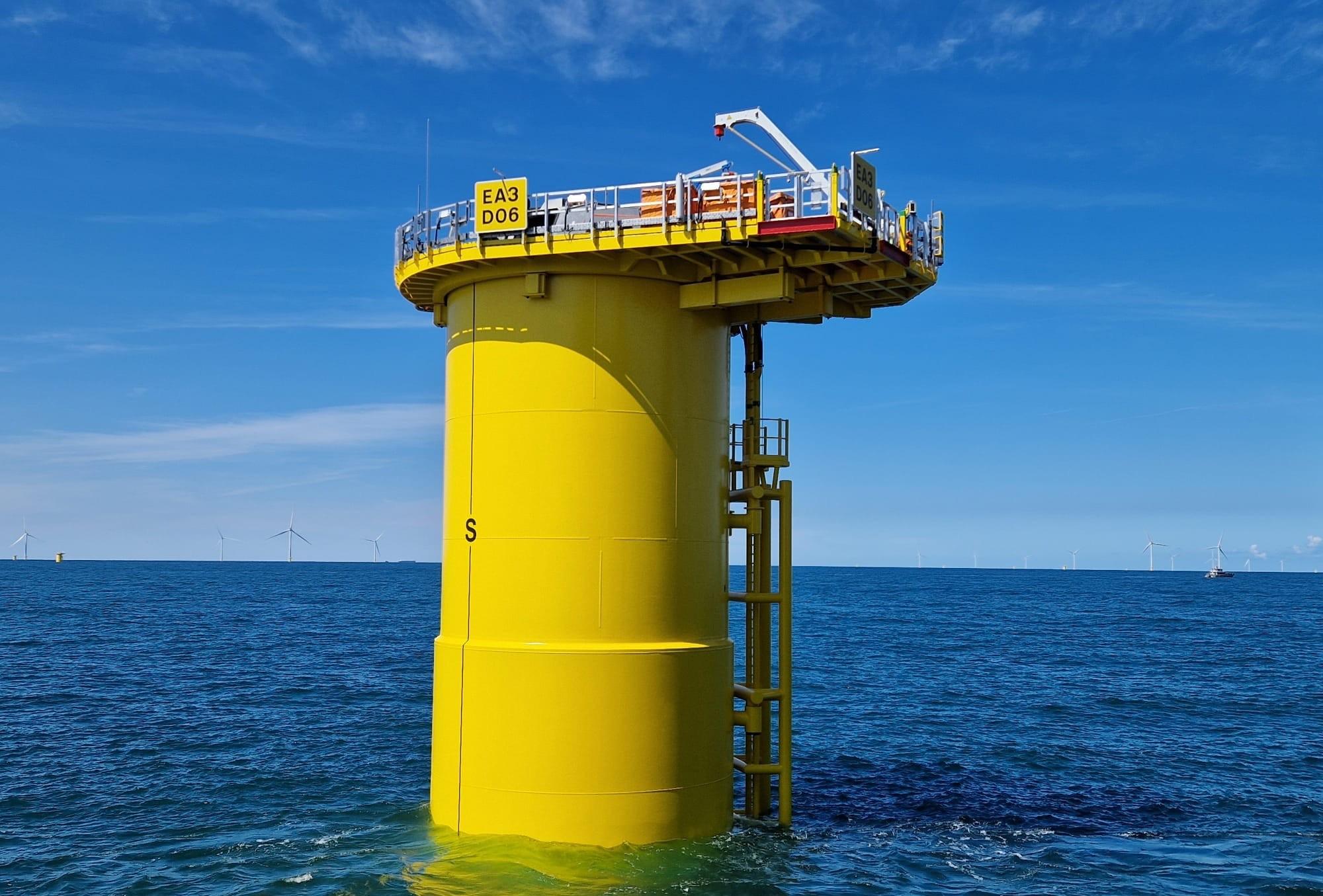 East Anglia THREE completes offshore foundation campaign