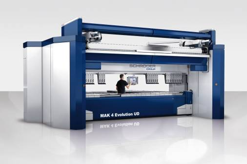Schröder adds robot-free gantry automation to folding