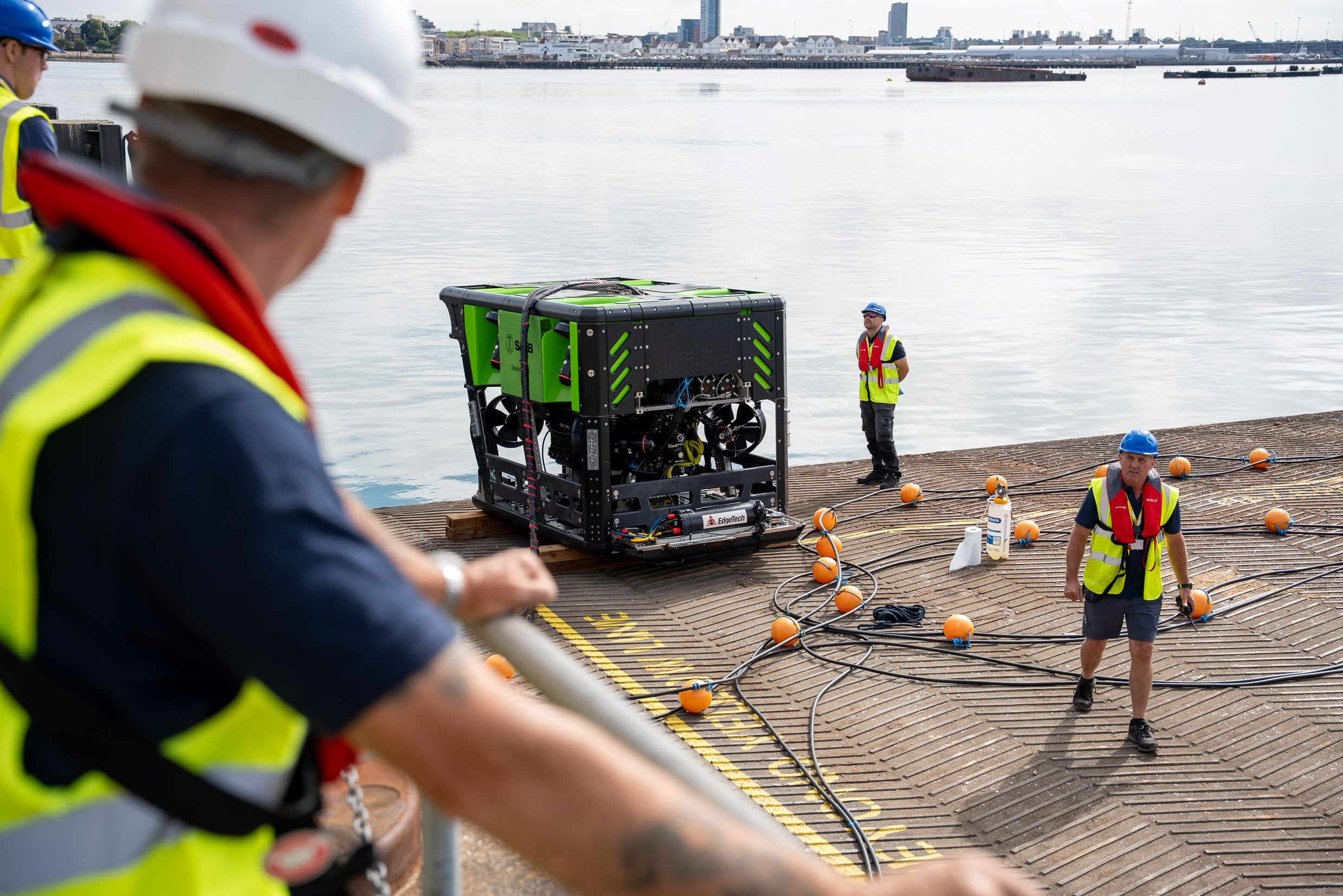 Saab advances all-electric Seaeye SR20 trials