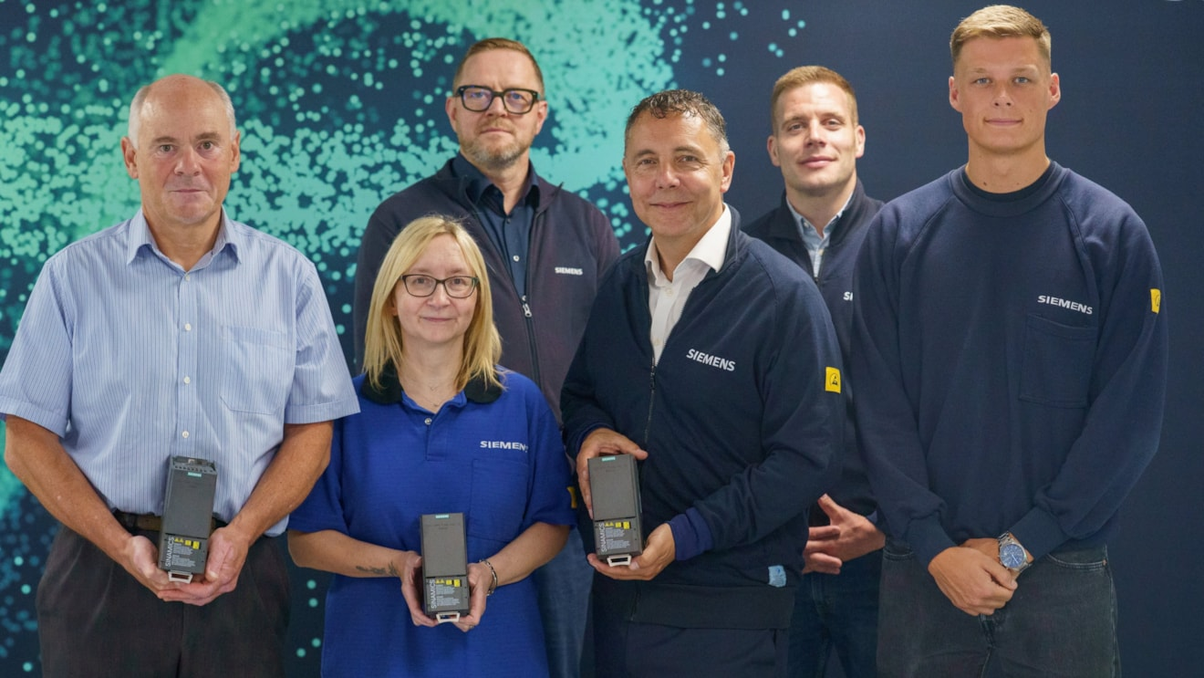 Siemens Congleton produces ten-millionth Sinamics drive Siemens Congleton produces ten-millionth Sinamics drive