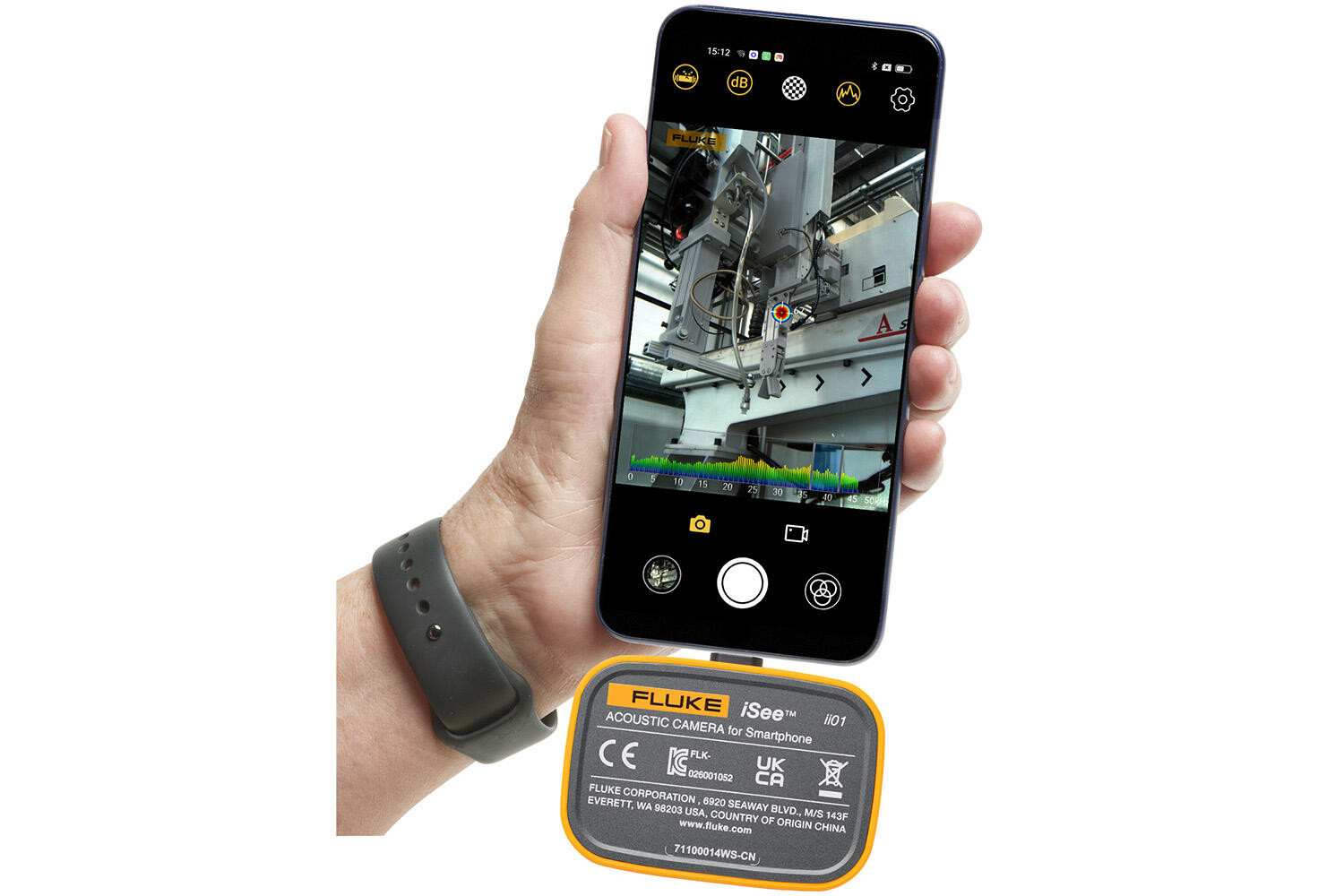 Fluke adds mobile thermal and acoustic inspection tools
