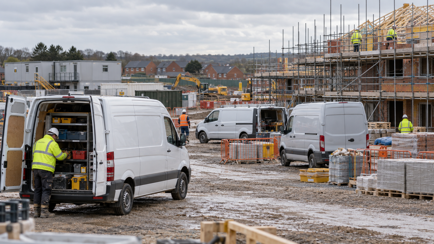 Managing Tachograph Records for Builders Running Ten Vans Across the Midlands