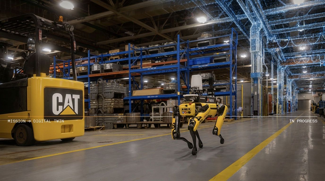 Caterpillar and FieldAI develop industrial physical AI