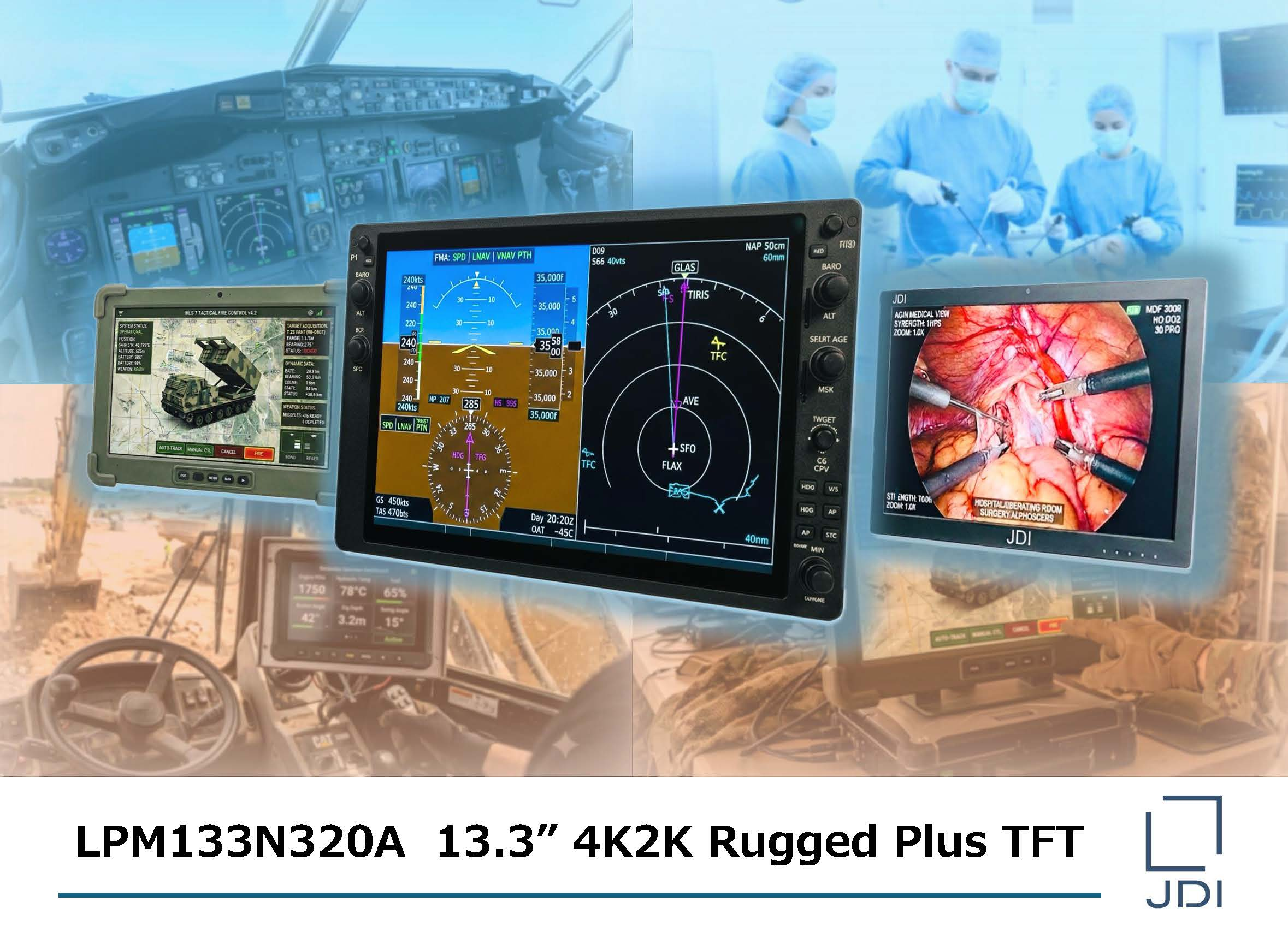 JDIT-K launches 4K rugged industrial display