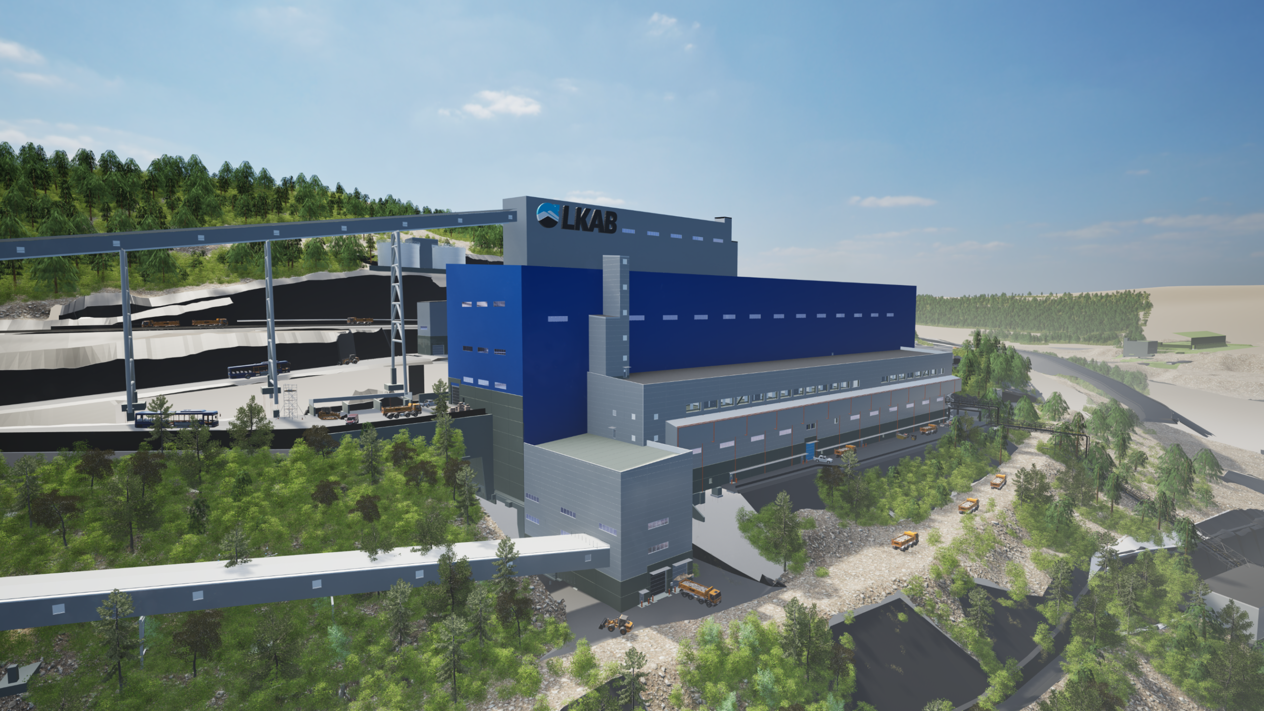 ABB electrifies LKAB’s new Malmberget sorting plant