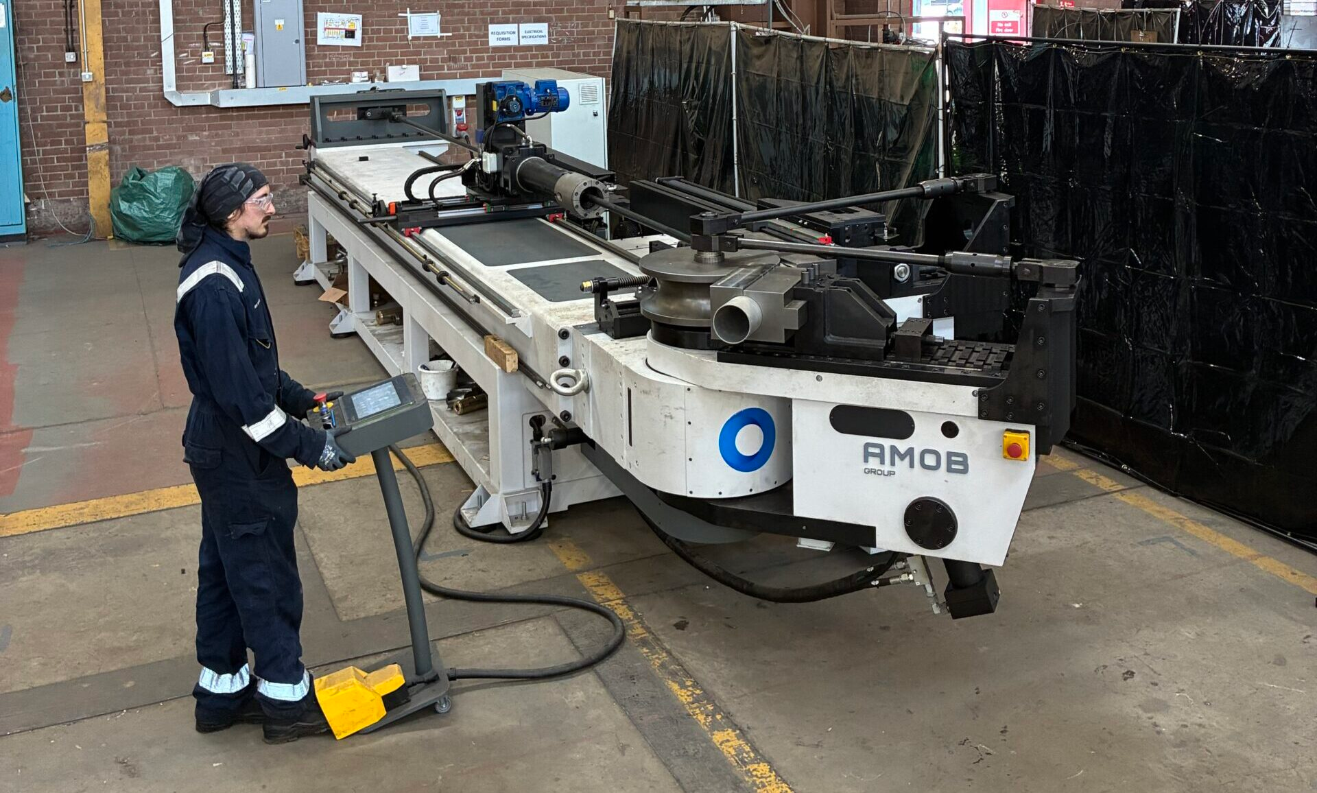 Star Refrigeration offers CNC pipe bending services
