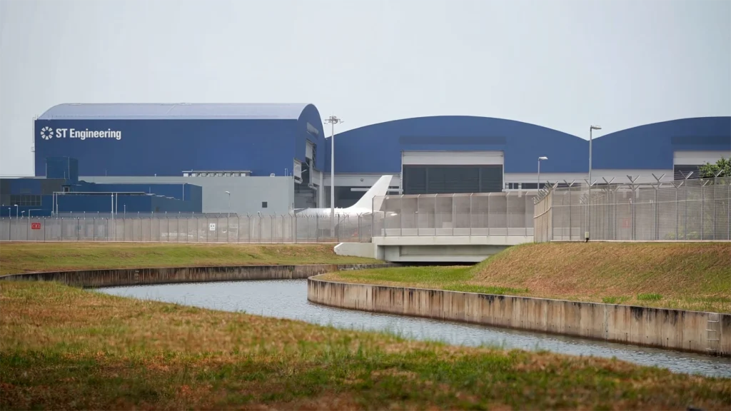 ST Engineering opens Changi Creek widebody aircraft maintenance facility ST Engineering opens Changi Creek widebody aircraft maintenance facility