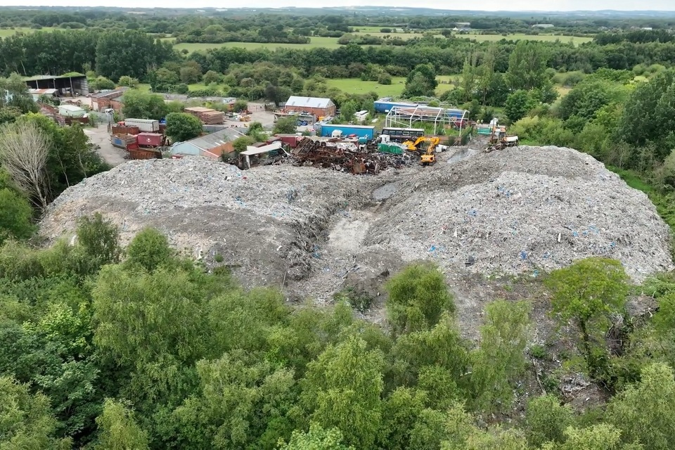Acumen mobilises for Bickershaw waste clearance Acumen mobilises for Bickershaw waste clearance